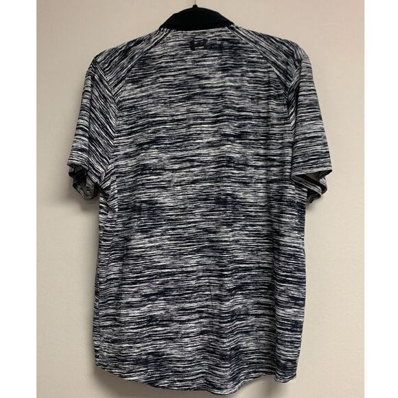 Under Armour Men's MEDIUM UA Iso-Chill ABE Twist Polo Shirt Top, Black - Picture 3 of 8